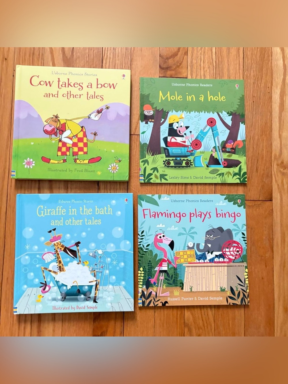 Usborne Phonics Children’s Books 14 Story Treasury Hardcover Paperback Lot